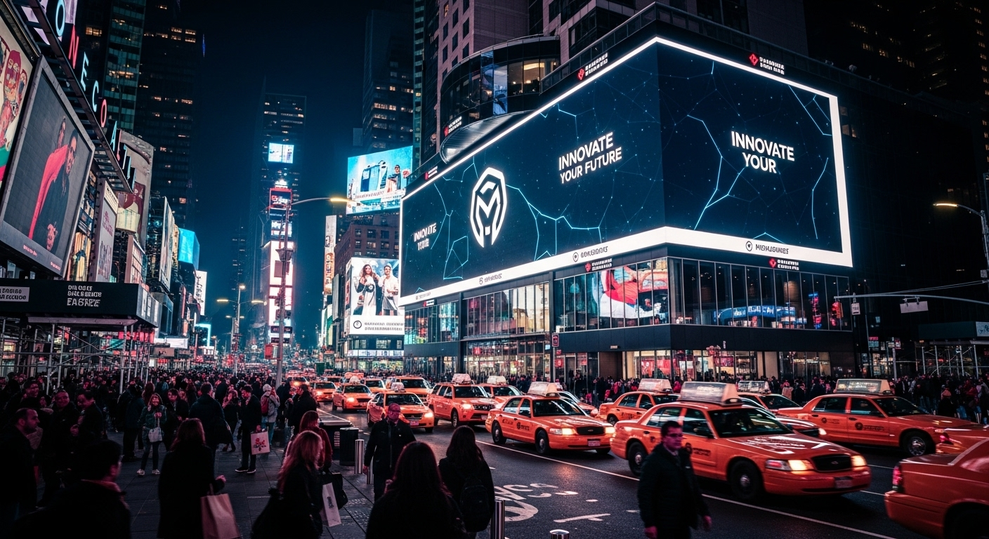 Digital Billboard in Times Square
